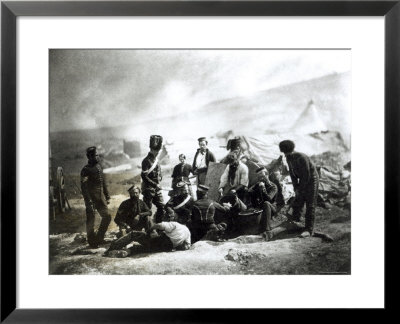Soldiers In The Crimea, C.1855 by Roger Fenton Pricing Limited Edition Print image
