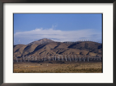 View Of Windmills On A Wind Energy Farm by Marc Moritsch Pricing Limited Edition Print image