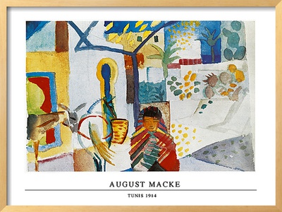 Tunis 1914 by Auguste Macke Pricing Limited Edition Print image