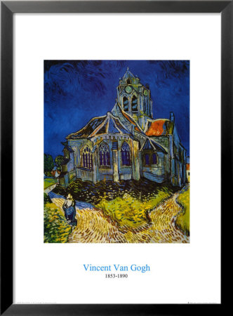 Church At Auvers - Sur-Oise, 1890 by Vincent Van Gogh Pricing Limited Edition Print image