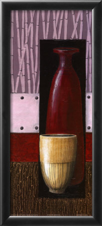 Red Lacquer Vase by Jennifer Hammond Pricing Limited Edition Print image