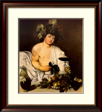 Bacchus, C.1597 by Caravaggio Pricing Limited Edition Print image