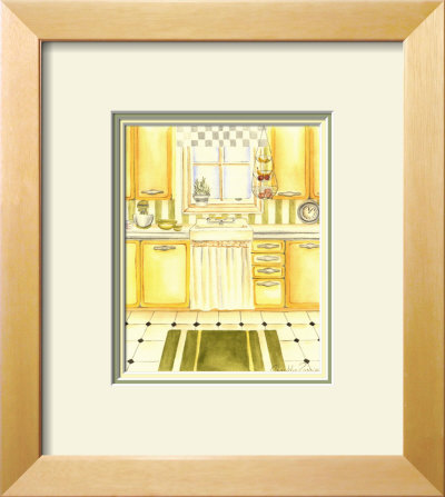 Retro Kitchen I by Chariklia Zarris Pricing Limited Edition Print image