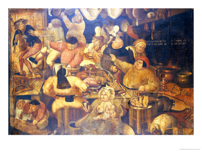 The Rich Kitchen, Follower Of Pieter Brueghel The Elder by Pieter Bruegel The Elder Pricing Limited Edition Print image