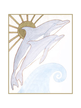 Egyptian Dolphins by Heidi Hanson Pricing Limited Edition Print image
