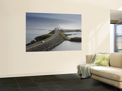 Storseisundbrua Bridge, The Atlantic Road, Romsdal, Norway by Peter Adams Pricing Limited Edition Print image