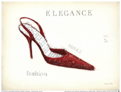 Elegance, Rouge by Emily Adams Pricing Limited Edition Print image