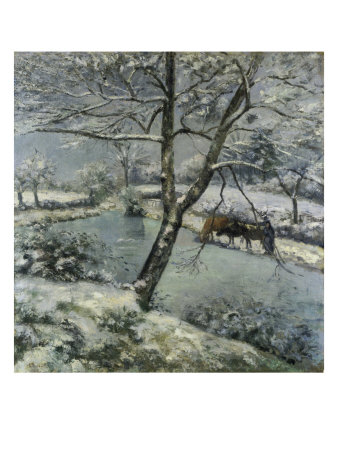 L'hiver A Mouton Cault by Camille Pissarro Pricing Limited Edition Print image