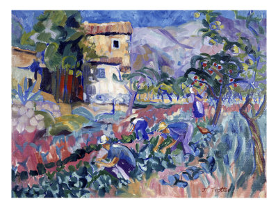 The Bean Pickers by Josephine Trotter Pricing Limited Edition Print image