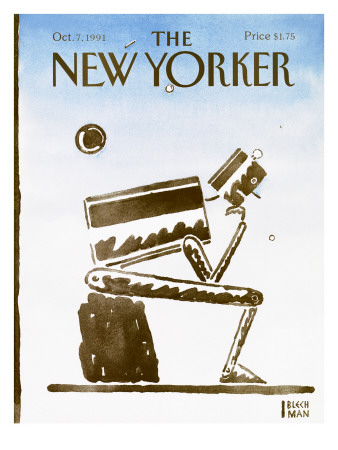 The New Yorker Cover - October 7, 1991 by R.O. Blechman Pricing Limited Edition Print image