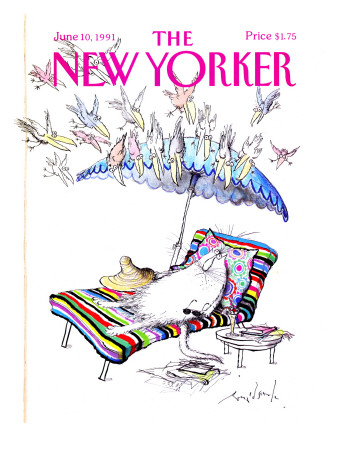 The New Yorker Cover - June 10, 1991 by Ronald Searle Pricing Limited Edition Print image