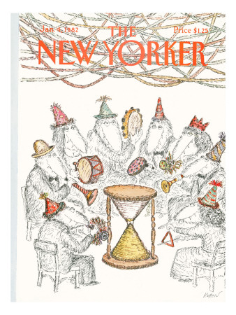 The New Yorker Cover - January 4, 1982 by Edward Koren Pricing Limited Edition Print image