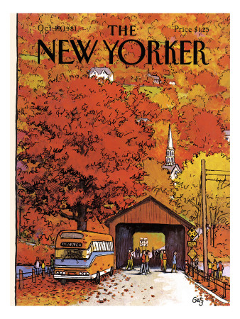 The New Yorker Cover - October 19, 1981 by Arthur Getz Pricing Limited Edition Print image