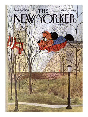 The New Yorker Cover - November 26, 1966 by Charles E. Martin Pricing Limited Edition Print image
