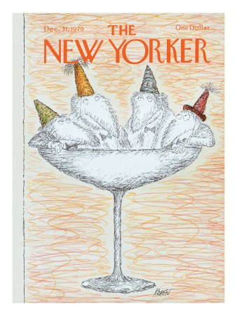 The New Yorker Cover - December 31, 1979 by Edward Koren Pricing Limited Edition Print image