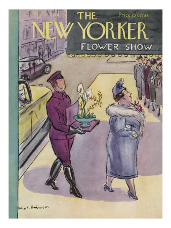 The New Yorker Cover - March 16, 1940 by Helen E. Hokinson Pricing Limited Edition Print image