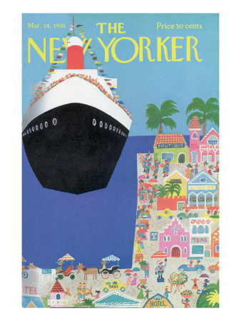 The New Yorker Cover - March 14, 1970 by Charles E. Martin Pricing Limited Edition Print image