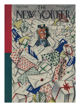 The New Yorker Cover - December 17, 1932 by Harry Brown Pricing Limited Edition Print image