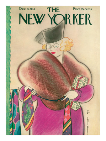 The New Yorker Cover - December 16, 1933 by Rea Irvin Pricing Limited Edition Print image