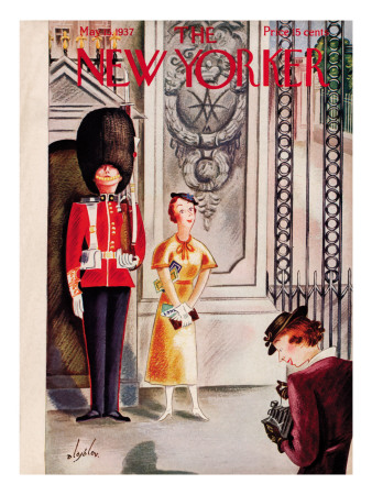 The New Yorker Cover - May 15, 1937 by Constantin Alajalov Pricing Limited Edition Print image