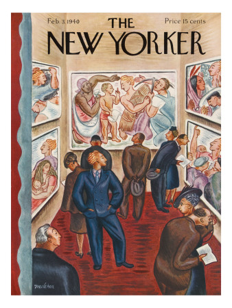 The New Yorker Cover - February 3, 1940 by Virginia Snedeker Pricing Limited Edition Print image