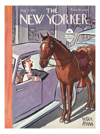 The New Yorker Cover - August 2, 1941 by Peter Arno Pricing Limited Edition Print image