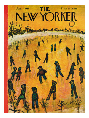 The New Yorker Cover - January 17, 1953 by Abe Birnbaum Pricing Limited Edition Print image