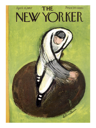 The New Yorker Cover - April 13, 1957 by Abe Birnbaum Pricing Limited Edition Print image