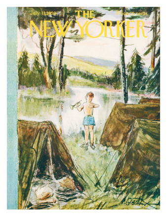 The New Yorker Cover - July 11, 1959 by Perry Barlow Pricing Limited Edition Print image