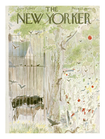 The New Yorker Cover - June 15, 1963 by Garrett Price Pricing Limited Edition Print image