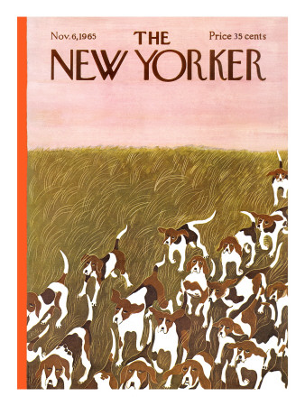 The New Yorker Cover - November 6, 1965 by Ilonka Karasz Pricing Limited Edition Print image