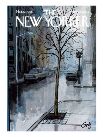 The New Yorker Cover - March 12, 1966 by Arthur Getz Pricing Limited Edition Print image