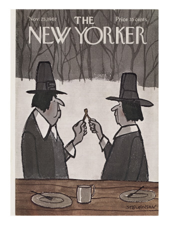The New Yorker Cover - November 25, 1967 by James Stevenson Pricing Limited Edition Print image