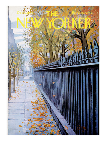 The New Yorker Cover - October 19, 1968 by Arthur Getz Pricing Limited Edition Print image