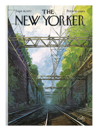 The New Yorker Cover - September 18, 1971 by Arthur Getz Pricing Limited Edition Print image