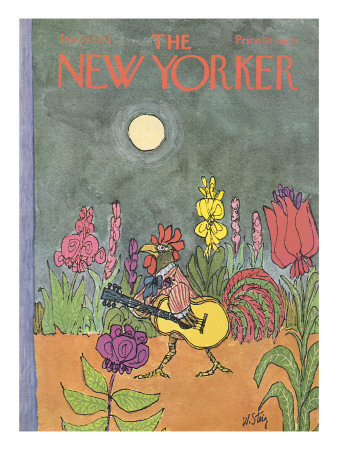 The New Yorker Cover - July 29, 1972 by William Steig Pricing Limited Edition Print image