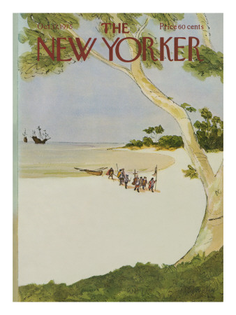The New Yorker Cover - October 13, 1975 by James Stevenson Pricing Limited Edition Print image