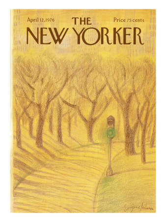 The New Yorker Cover - April 12, 1976 by Eugène Mihaesco Pricing Limited Edition Print image