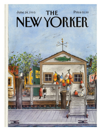 The New Yorker Cover - June 24, 1985 by Albert Hubbell Pricing Limited Edition Print image