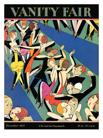 Vanity Fair Cover - December 1927 by A. H. Fish Pricing Limited Edition Print image