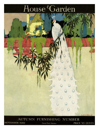 House & Garden Cover - September 1919 by H. George Brandt Pricing Limited Edition Print image