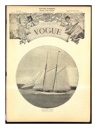 Vogue Cover - June 1902 by Harry Coutant Pricing Limited Edition Print image