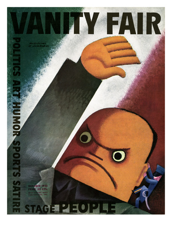 Vanity Fair Cover - October 1932 by Miguel Covarrubias Pricing Limited Edition Print image