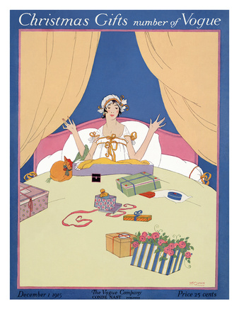 Vogue Cover - December 1915 by Robert Mcquinn Pricing Limited Edition Print image