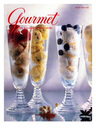 Gourmet Cover - August 1993 by Romulo Yanes Pricing Limited Edition Print image