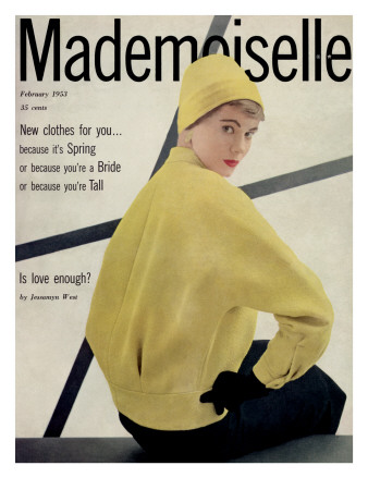 Mademoiselle Cover - February 1953 by Stephen Colhoun Pricing Limited Edition Print image