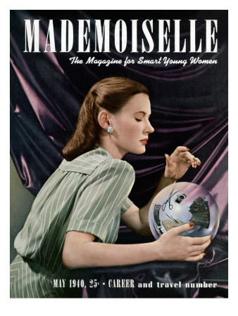 Mademoiselle Cover - May 1940 by Paul D'ome Pricing Limited Edition Print image