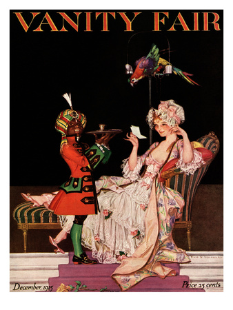 Vanity Fair Cover - December 1915 by Frank X. Leyendecker Pricing Limited Edition Print image