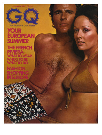 Gq Cover - June 1972 by Stephen Ladner Pricing Limited Edition Print image