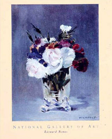 Flowers In A Crystal by Édouard Manet Pricing Limited Edition Print image